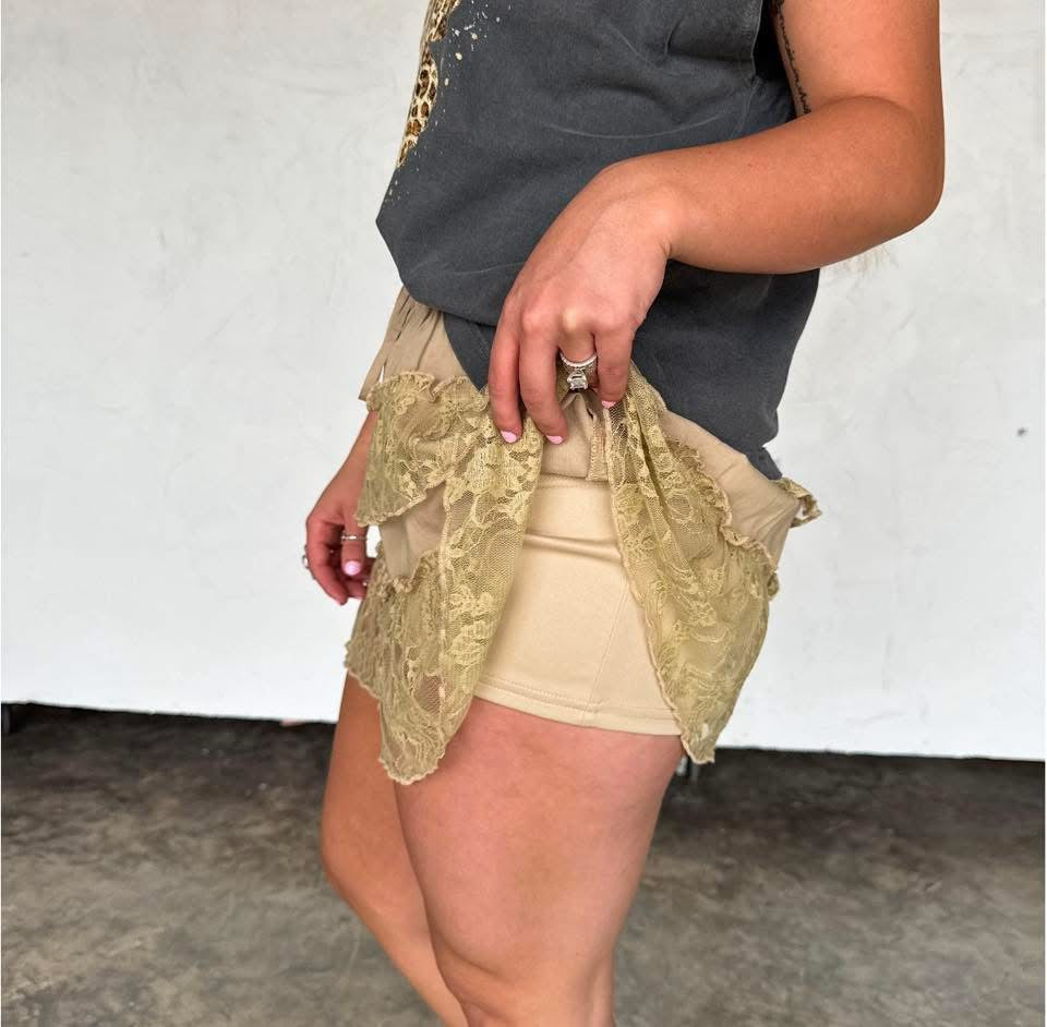 Wild Honey Lace Skirt