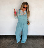 Spring Karli Boho Overalls