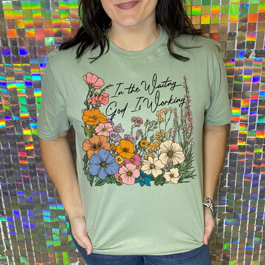 In The Waiting Graphic Tee D-1034