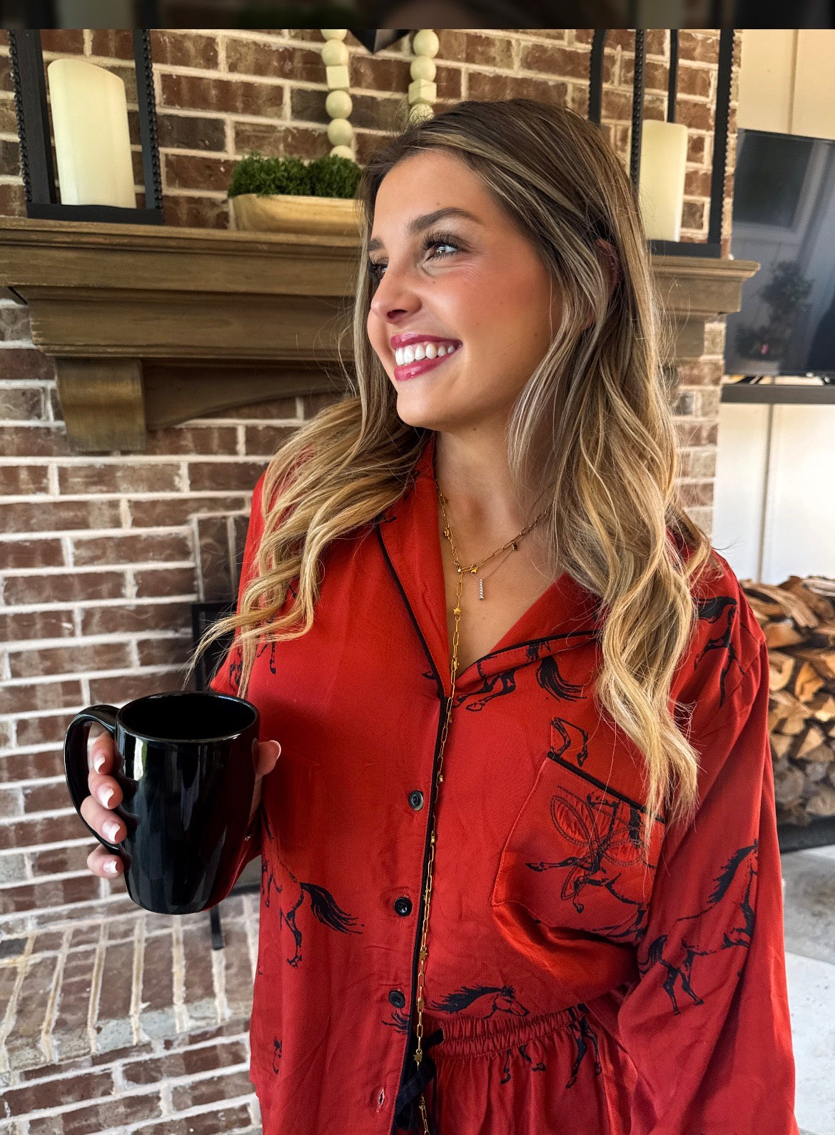 Preorder - Western Nights Luxe PJ Set