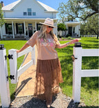 Preorder: Autumn Blooming Maxi Skirt
