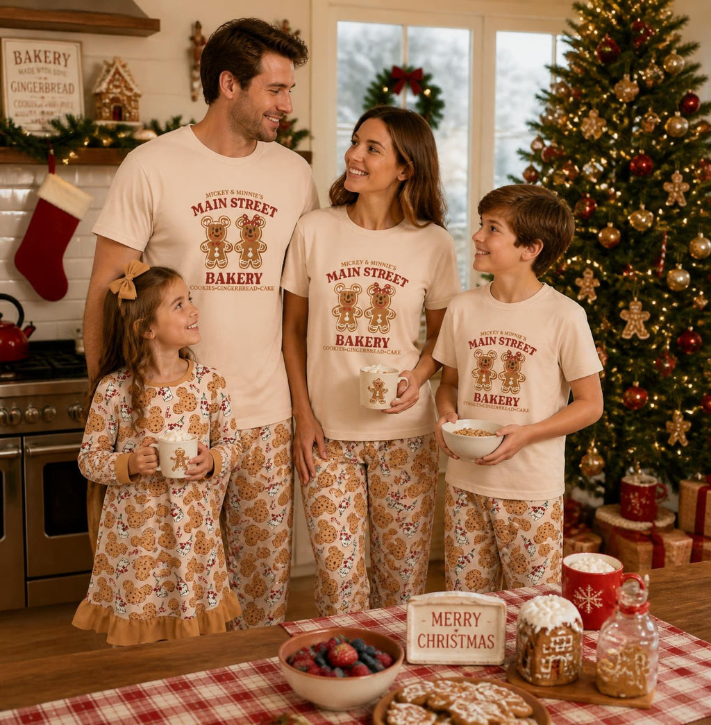 PREORDER: Gingerbread Family Christmas Pajamas