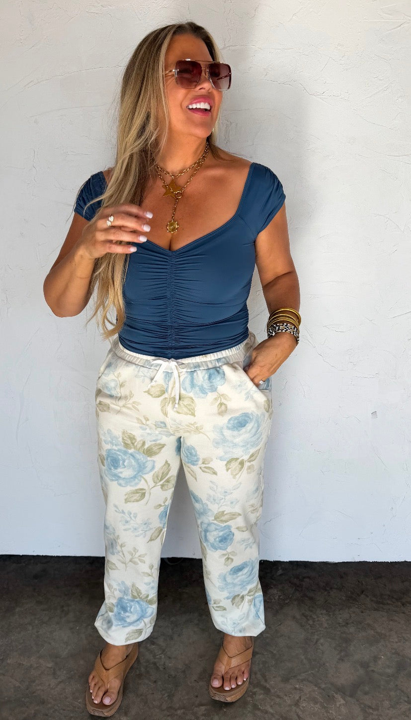 Out and About Cap Sleeve Top
