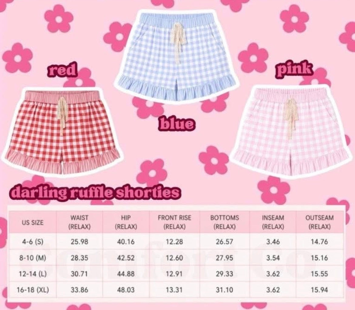 Ruffle Shorties