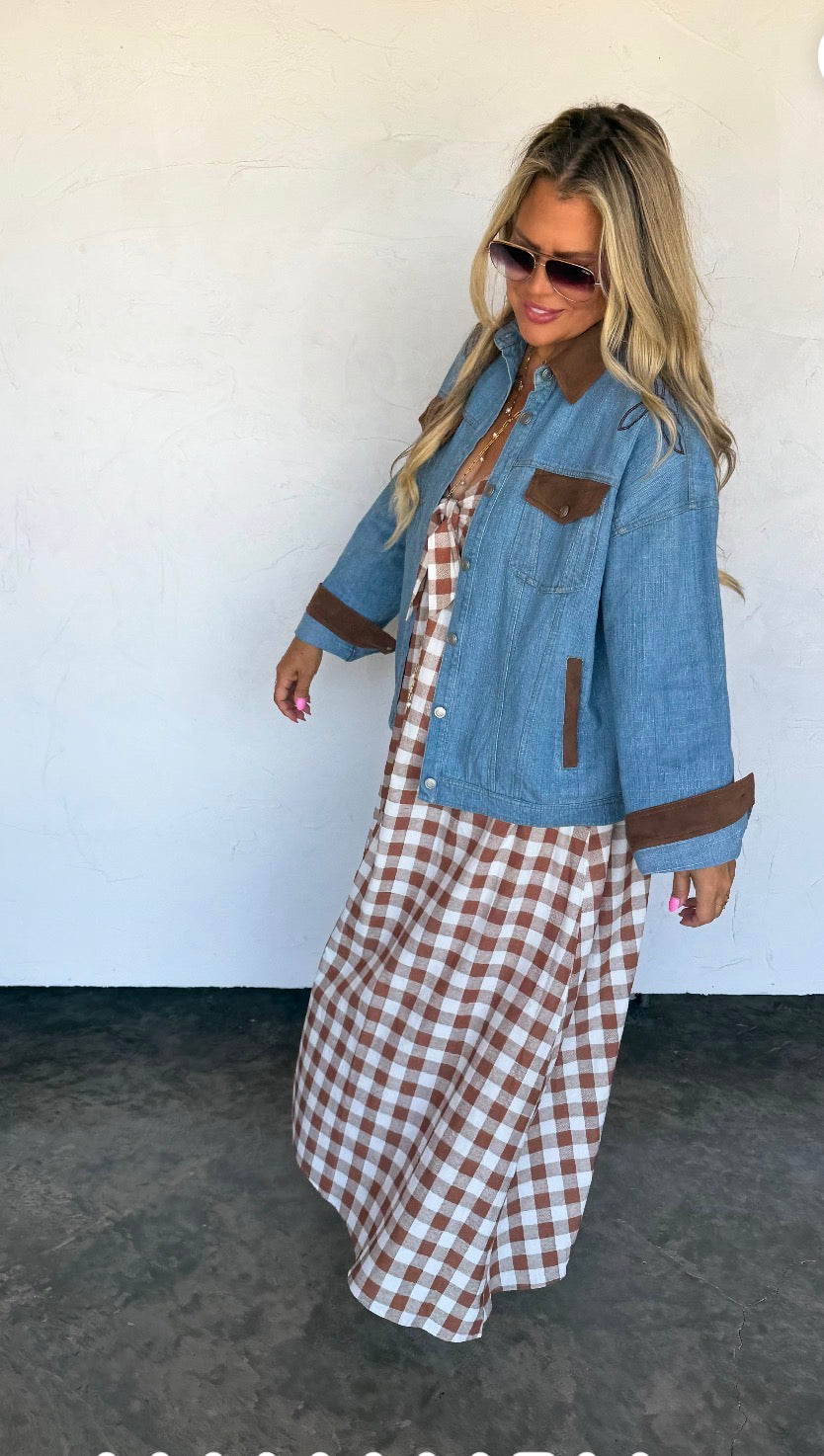 Preorder - Cowboy Romance Denim Jacket