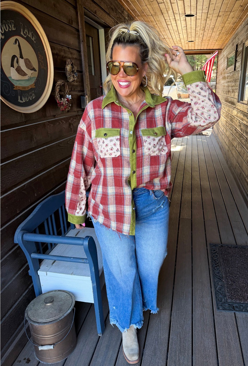 Preorder: Scarlett Plaid Shacket