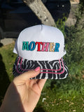 Mother Embroidered Hat with crosses