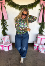 PREORDER- MERRY MESHMAS TOPS