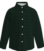 PREORDER: Boys Fall Plaid Button Up