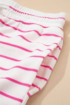 Sail Blue Casual Wide Leg 2pcs Pants Set