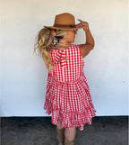 Preorder: Harvest & Gingham Dress