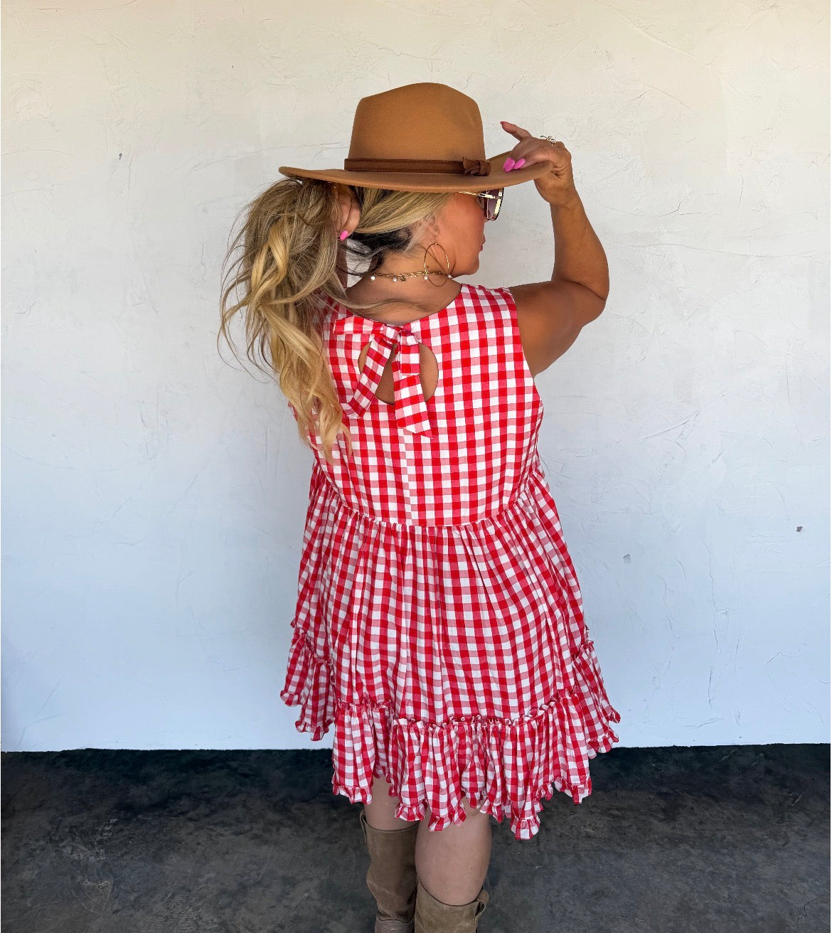 Preorder: Harvest & Gingham Dress