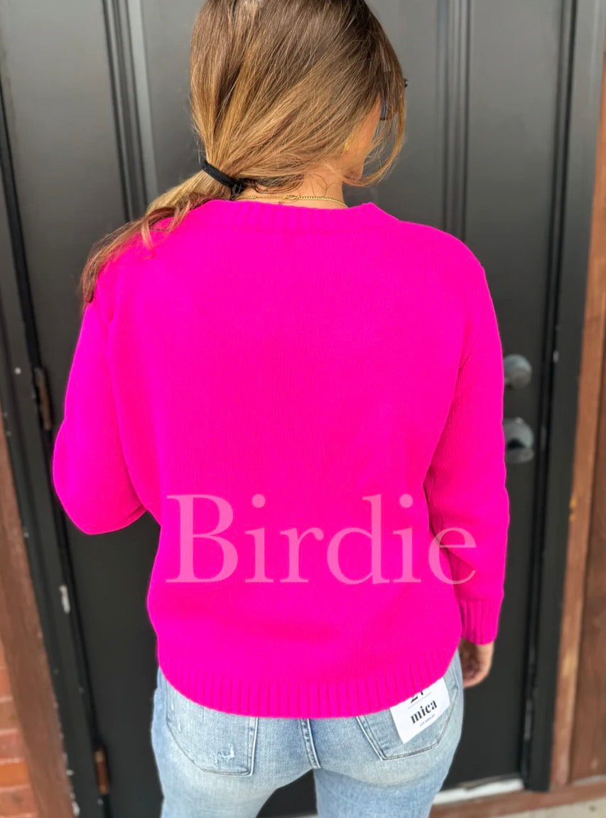 Merry Sweater in Pink