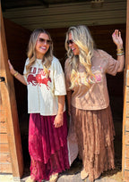 Preorder: Autumn Blooming Maxi Skirt
