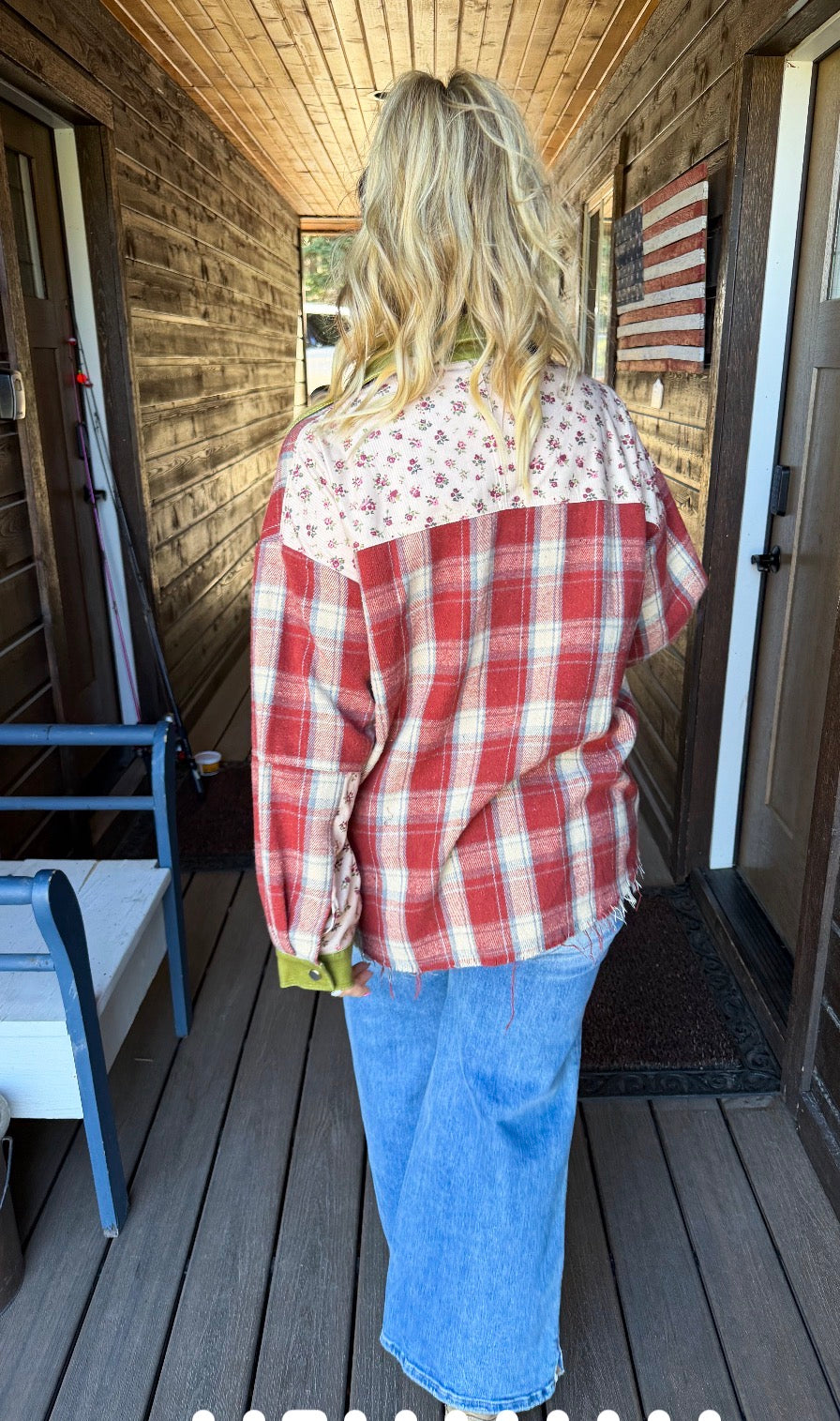 Preorder: Scarlett Plaid Shacket