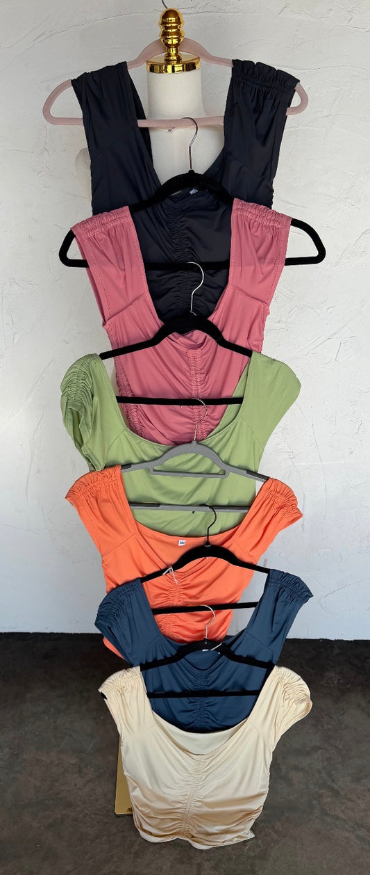 Preorder Out and About Cap Sleeve Top