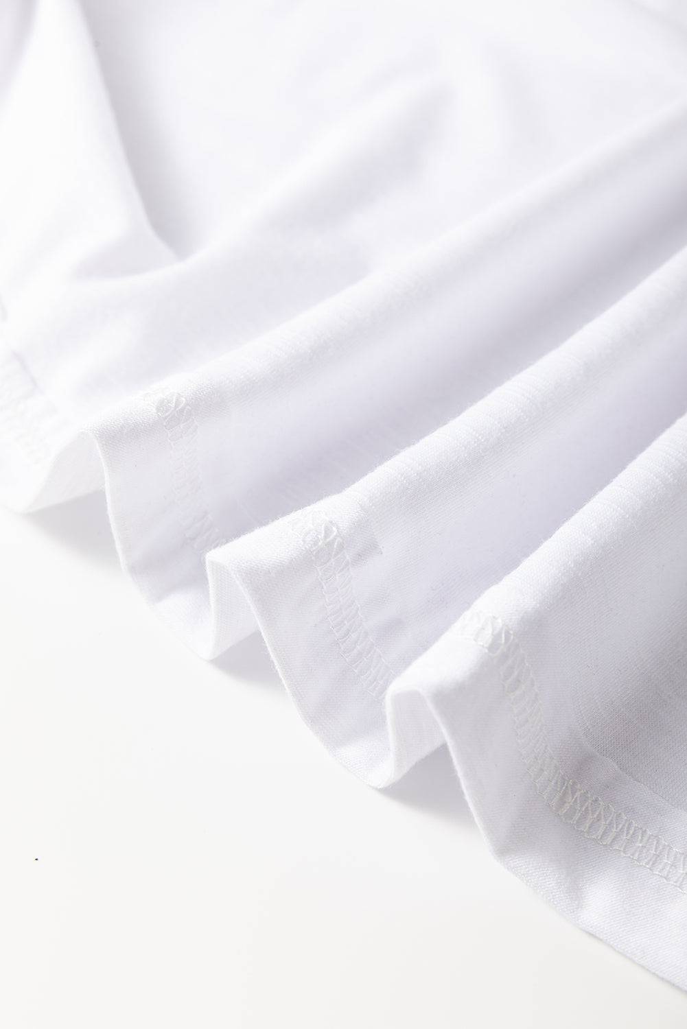 Faux Two Piece Floral Long Sleeve Patchwork Tee