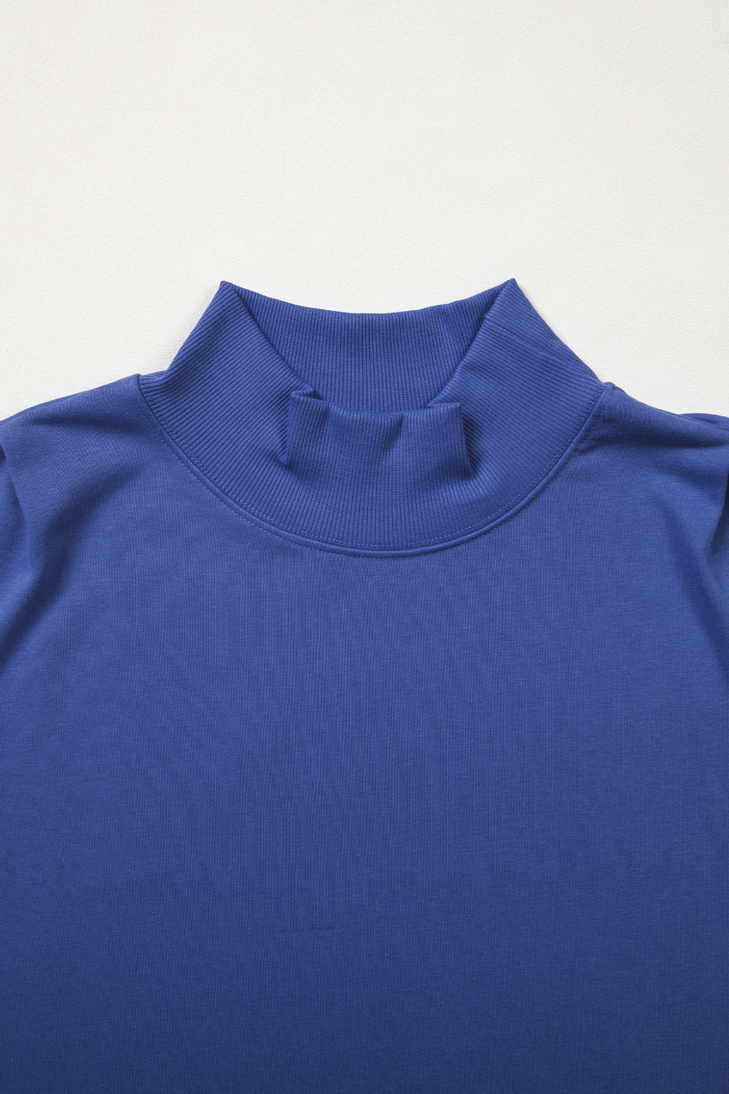 Black Solid Color High Neck Cap Sleeve Loose Top