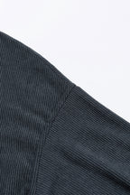 Ribbed Corduroy Oversized Sweatshirt
