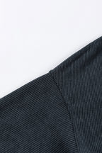 Ribbed Corduroy Oversized Sweatshirt