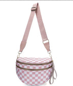 Checkered Crossbody Bags