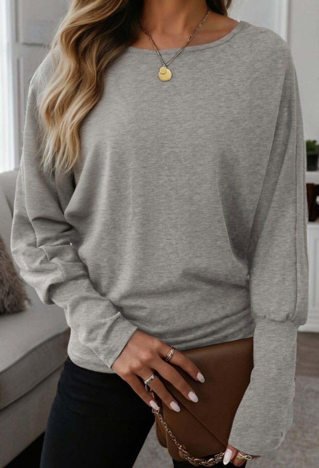 Essential Long Sleeve Pullover - ETA Late September
