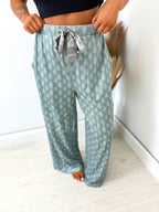 Twinkle Tree Pajama Pants with Satin Bow