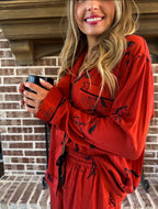 Preorder - Western Nights Luxe PJ Set