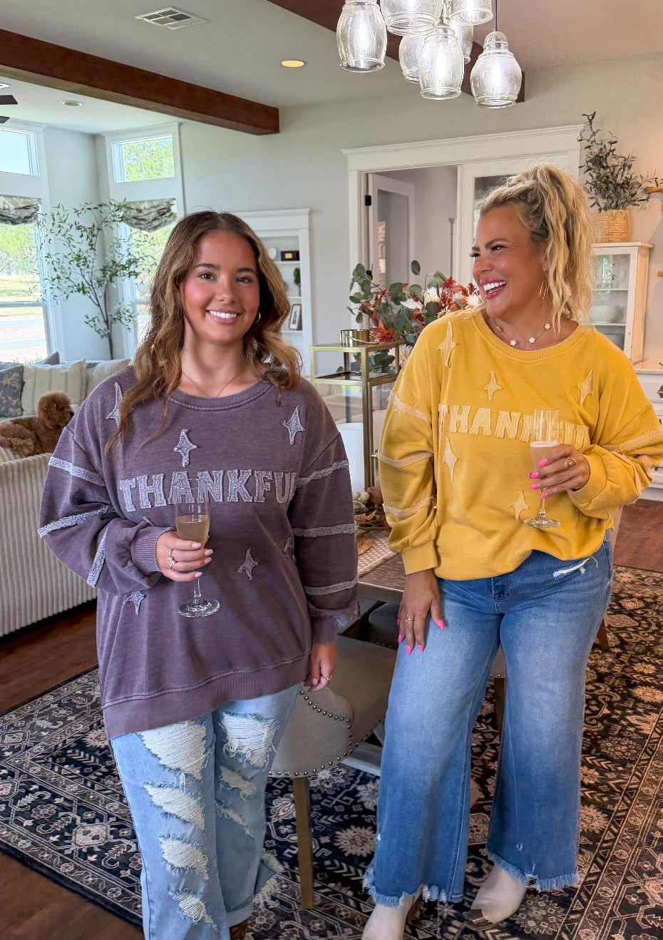 Preorder: Thankful Classic Crew Pullover ETA OCTOBER