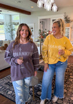 Preorder: Thankful Classic Crew Pullover ETA OCTOBER