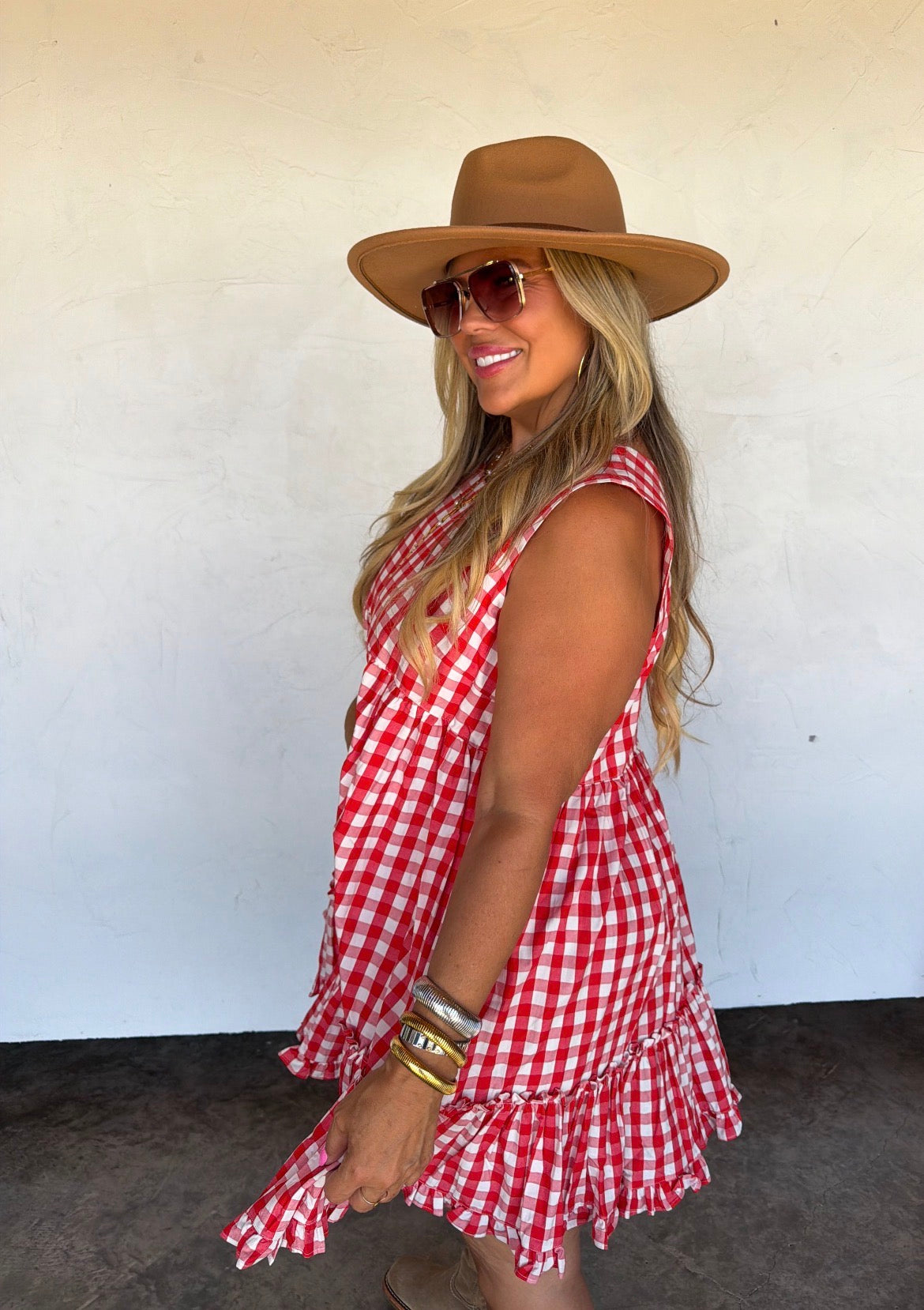 Preorder: Harvest & Gingham Dress