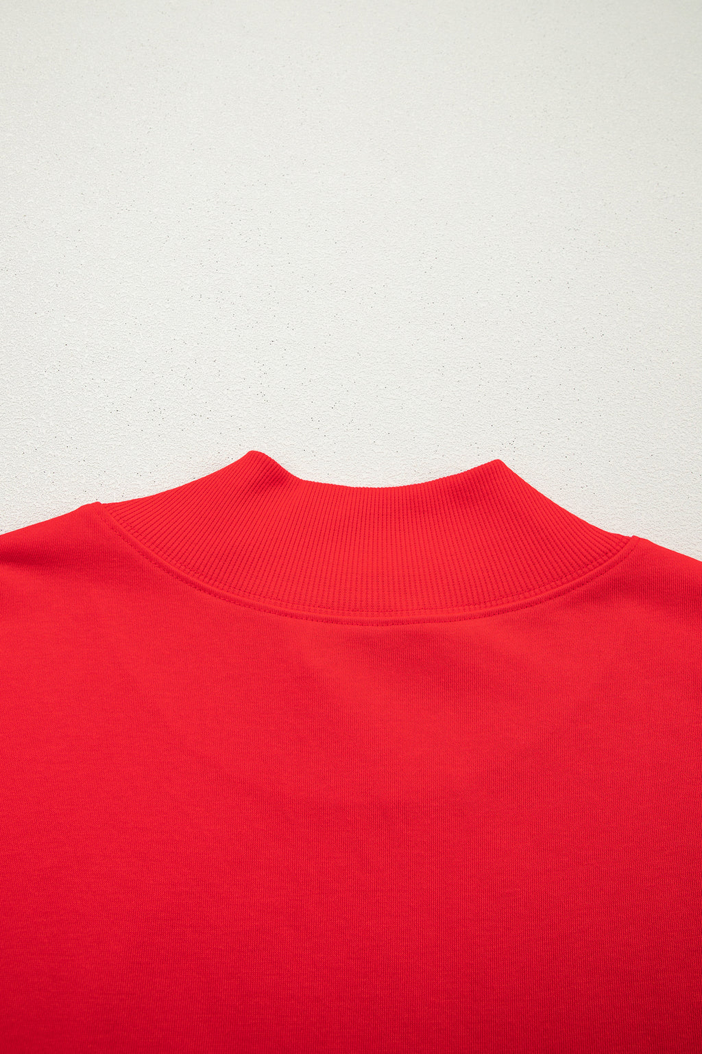 Black Solid Color High Neck Cap Sleeve Loose Top