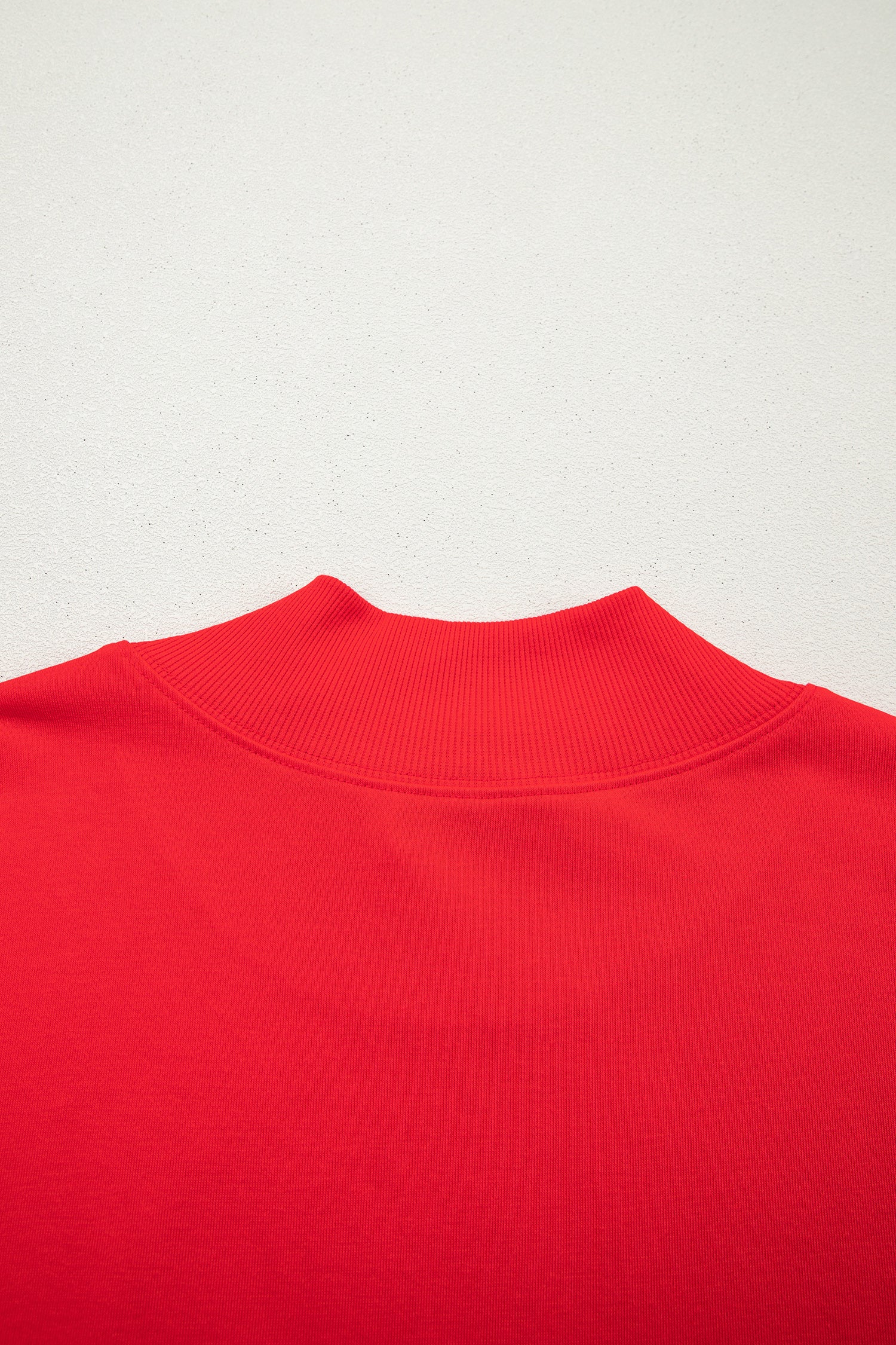 Black Solid Color High Neck Cap Sleeve Loose Top