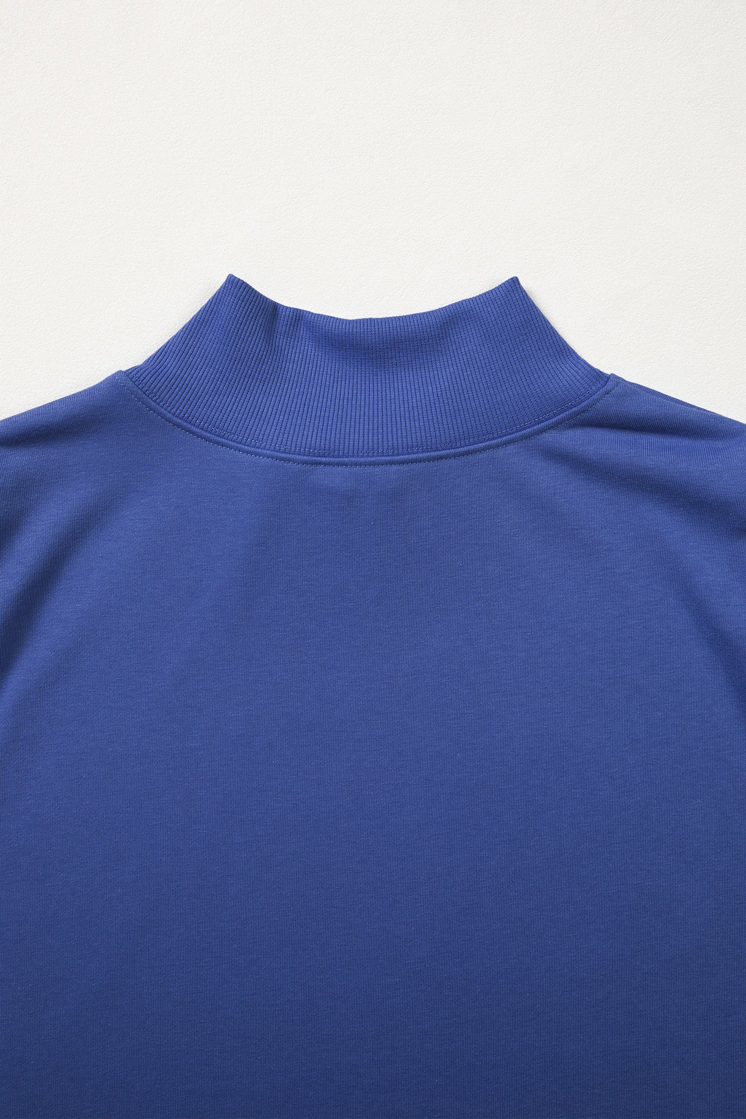 Black Solid Color High Neck Cap Sleeve Loose Top