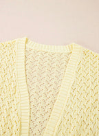 Butter Pointelle Knit Cardigan