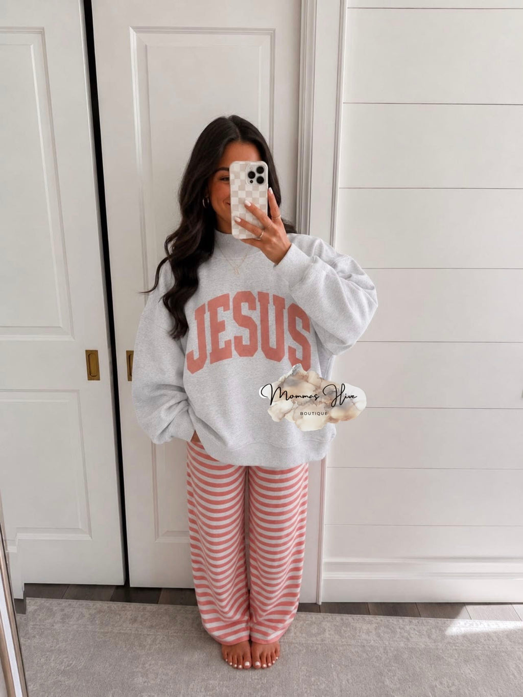 Reversible Jesus/Amen Mock Neck - PreOrder