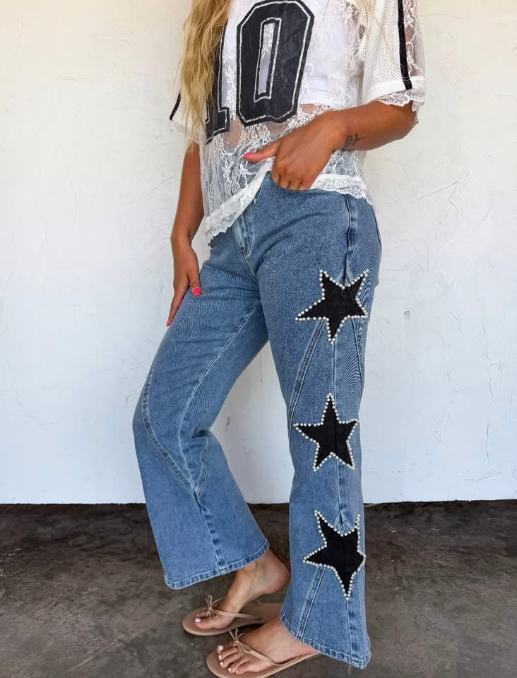 Preorder: Sideline Star Jeans