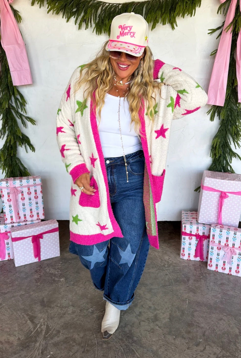 Christmas Cloud Cardigan - ETA Mid OCTOBER