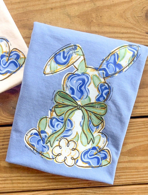 Blue Rose Bunnies - Comfort Colors