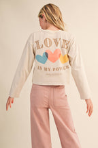 TWEEN KIDS GIRLS CROPPED BOXY TEE