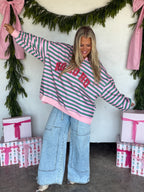 PREORDER- JOLLY & MERRY OVERSIZED PULLOVER