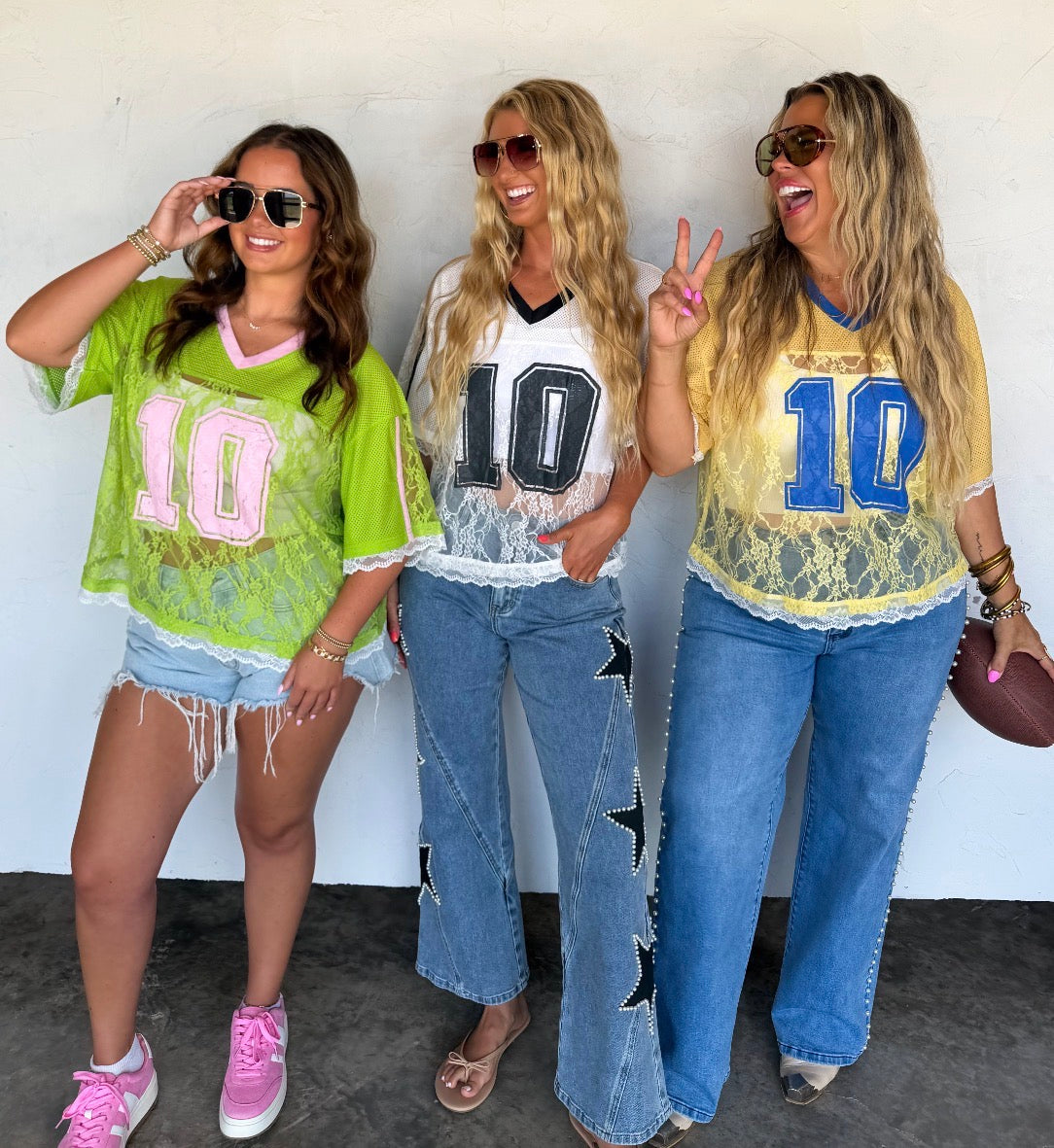 PreOrder: Bleacher Babe Lace Jersey