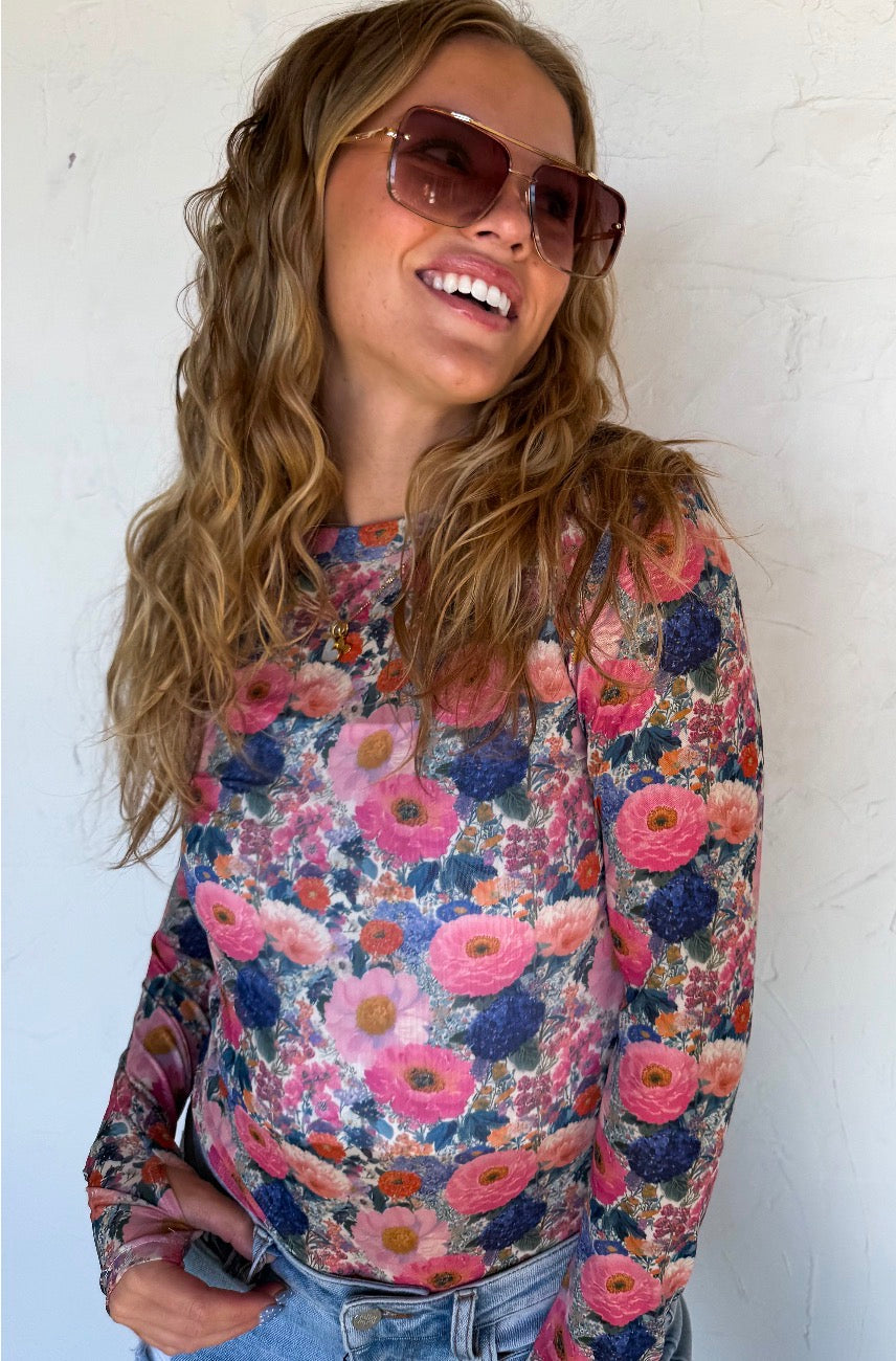 Spring Dress It Up Mesh Tops