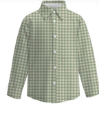 PREORDER: Boys Fall Plaid Button Up