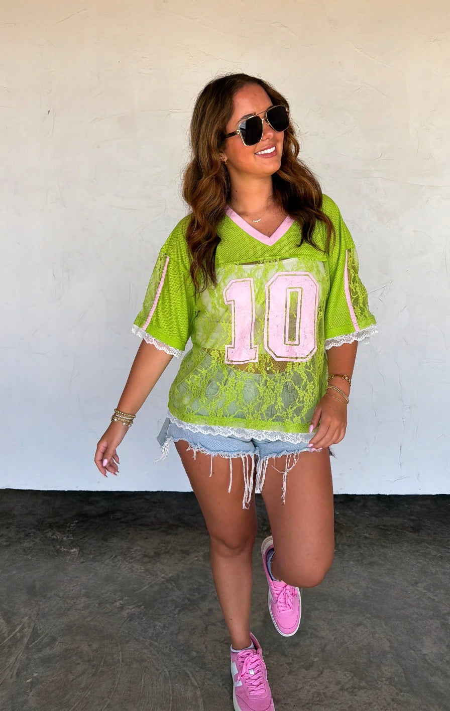 PreOrder: Bleacher Babe Lace Jersey