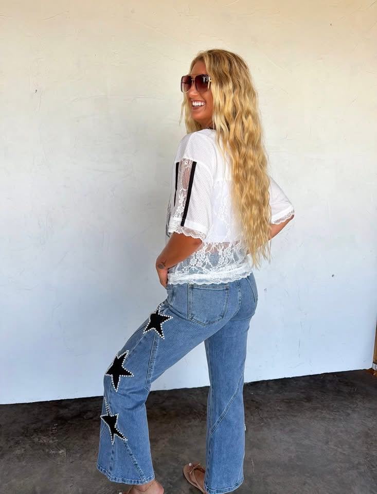 Preorder: Sideline Star Jeans