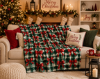 Christmas Bows Blanket *Pre Order*- ETA OCTOBER