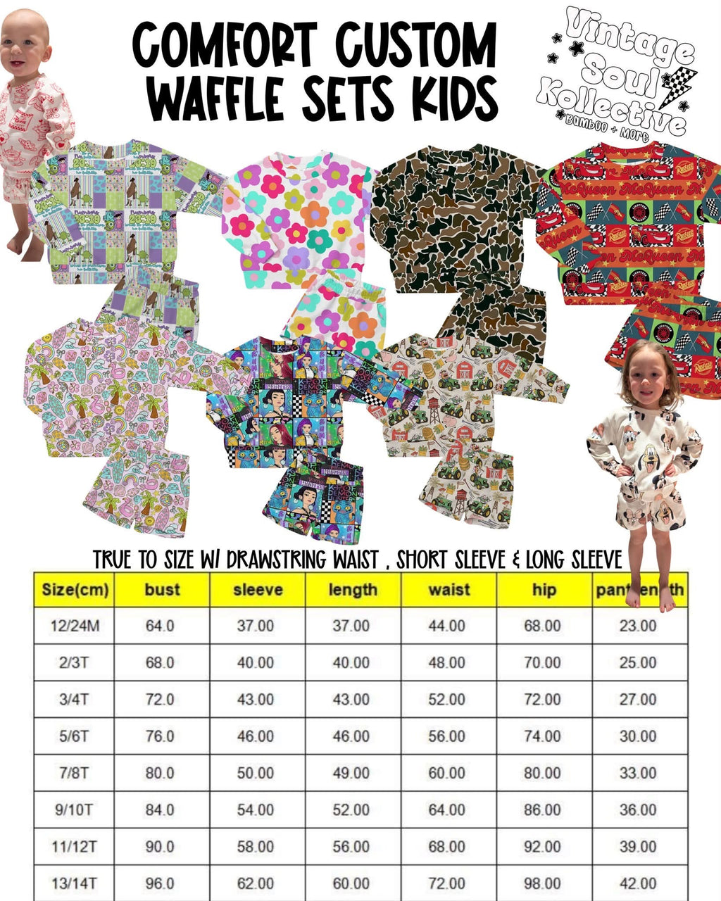 Adults CUSTOM CHRISTMAS WAFFLE SETS - CLOSES 7/23 Preorder
