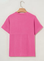 Pink Perfection Rib Tee