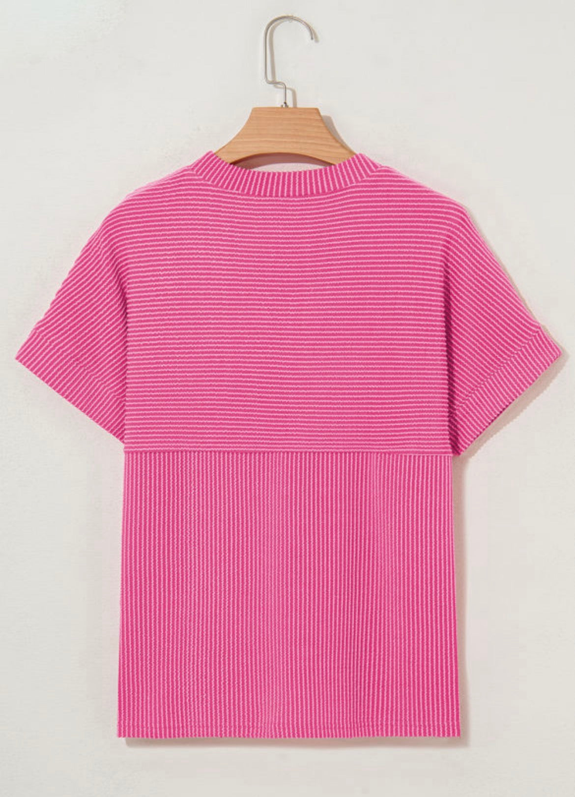 Pink Perfection Rib Tee